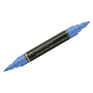 Набор акварельных пигм. маркеров Faber-Castell "Albrecht Dürer" 5цв., двухстор., кистев./пулевид.