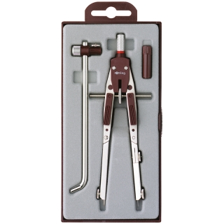 Готовальня Rotring "Centro", 3 предмета, циркуль 170 мм, пластиковый футляр