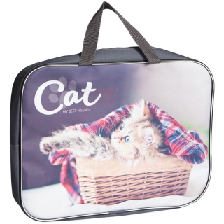 Папка с ручками А4 ArtSpace "Домашние питомцы", полиэстер, 70мм