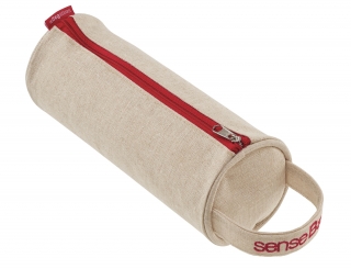 Пенал текстильный Copic senseBag 20х8 см круглый кремовый