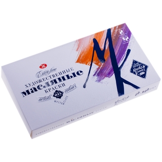 Масляные краски «Мастер-Класс» НЕВСКАЯ ПАЛИТРА, набор 8 цветов по 18 мл