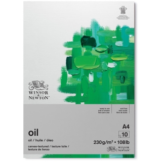 Бумага для масла Winsor&Newton "Winton", 10л, А4, 230 г/м2, папка