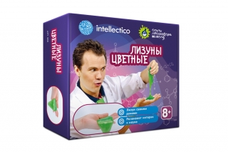Набор INTELLECTICO 855 Опыты профессора Николя. Лизуны цветные