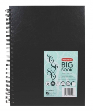 Блокнот для зарисовок Derwent Big Book 110г/кв.м 21*29.7см 86 листов
