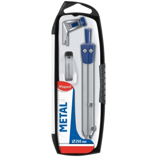 Готовальня Maped "Start", 3 предмета, циркуль 130мм, пластиковый футляр