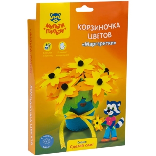 Цветы из фетра Мульти-Пульти "Маргаритки"
