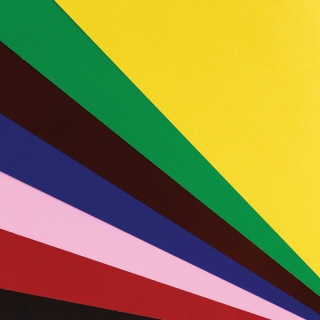 Цветная бумага самоклеящаяся A4, Мульти-Пульти, 7л., 7цв., в папке с европодвесом