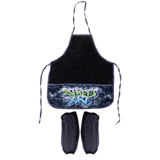 Фартук с нарукавниками ArtSpace "Street Art", 44*55см, 3 кармана