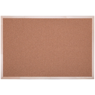 Доска пробковая OfficeSpace, 60*90см, деревянная рамка