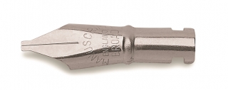 Перо Manuscript Classic Italic B 1.35мм полированное