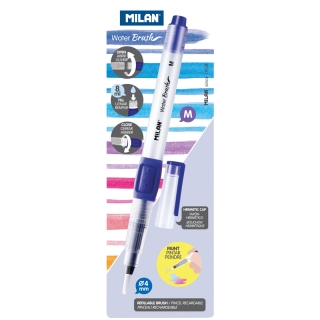 Кисть с резервуаром Milan "Water Brush" круглая, синтетика