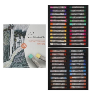 Пастель художественная Сонет Невская Палитра, 48 цветов