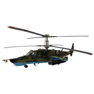 Модель для склеивания Вертолет Ударный российский Ка-50 Черная акула, масштаб 1:72, Звезда, 7216