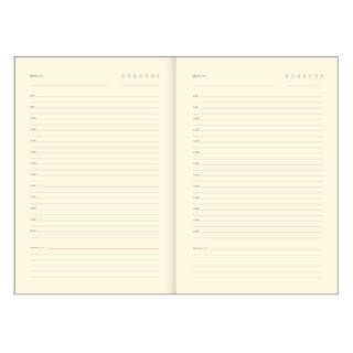 Ежедневник недатированный А5, 136л., кожзам, Greenwich Line "New Story. Rose gold", тон. блок