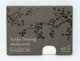 Набор открыток для акрила Acrylic haikucards SM-LT 420г/м2 14.7х10.6 см 20 штук