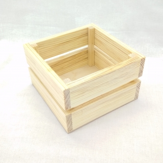 Заготовка Timberlicious  деревянная для декорирования реечный ящик 15х15х9см