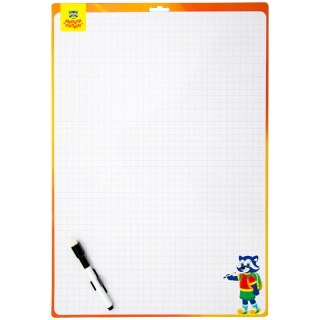 Доска для рисования с маркером двухсторонняя Мульти-Пульти, 240*340мм