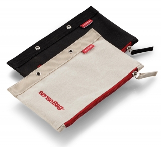 Пенал текстильный Copic senseBag 21х12.5 см плоский черный