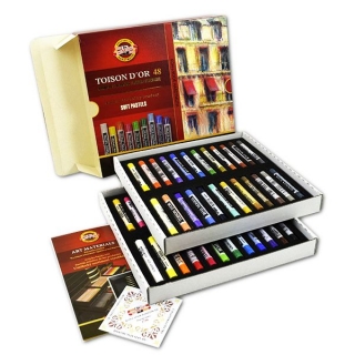 Пастель художественная мягкая Toison D-or KOH-I-NOOR, набор 48 цветов