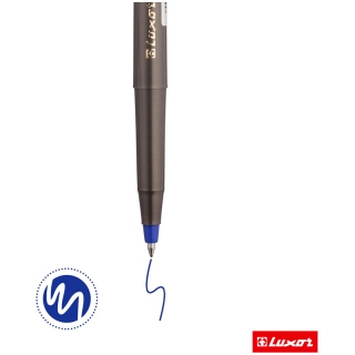 Ручка-роллер Luxor синяя, 0,7мм
