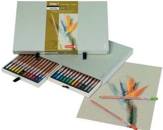 Подарочный набор пастельных карандашей Bruynzeel Design Pastel, 24 цвета