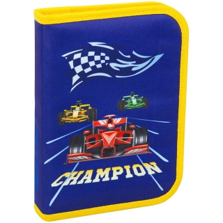 Пенал 1 отделение, 200*140*40 Berlingo "Champion", две откидные секции, полиэстер