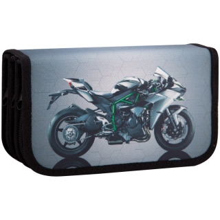 Пенал 3 отделения, 190*110 ArtSpace "Мотобайки, ткань