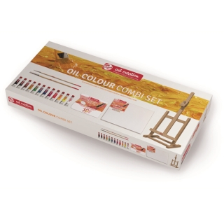 Художественный набор масляных красок Royal Talens Art Creation, 12 цветов и аксессуары