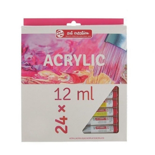 Набор акриловых красок Royal Talens Art Creation, 24 цвета по 12 мл, в тубах