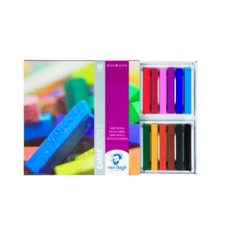 Набор сухой пастели Royal Talens Van Gogh Базовый, 24 цвета