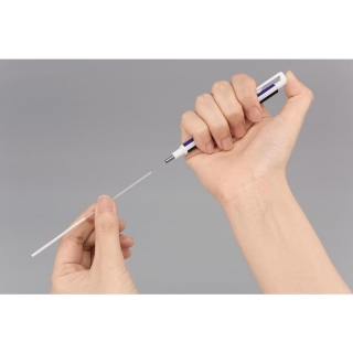 Ластик-ручка Tombow Mono Zero Eraser, круглый наконечник 2,3 мм, черный корпус