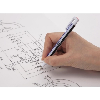Ластик-ручка Tombow Mono Zero Eraser, круглый наконечник 2,3 мм, черный корпус