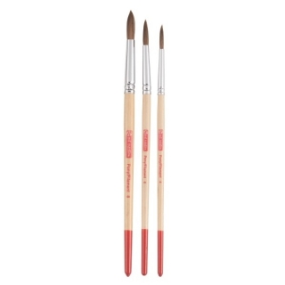 Набор круглых кистей красный соболь / синтетика Art Creation Royal Talens 3 шт.