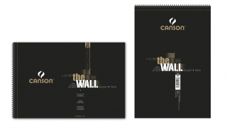 Альбом для маркера Canson The Wall 220г/кв.м 29.7х43.7см 30листов спираль по короткой стороне