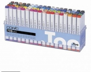 Набор маркеров Copic Classic A, 72 цвета