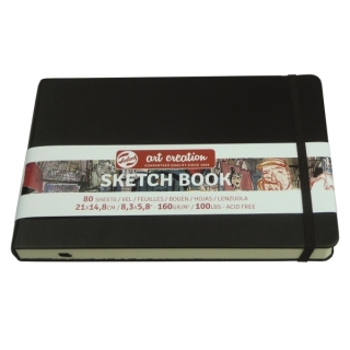Скетчбук для зарисовок Art Creation Royal Talens, 140 г/м2, 21х14.8 см, 80 листов