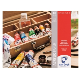 Альбом для акриловых красок Van Gogh Royal Talens, 370г, 10 листов, 30х40 см