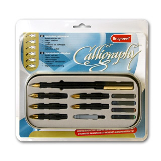 Большой набор для каллиграфии Bruynzeel Sakura 14 предметов