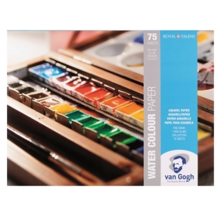 Альбом-склейка для акварели Van Gogh Royal Talens, 200г, 75 листов, 30х40 см
