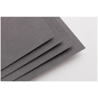 Альбом для пастели Clairefontaine "Pastelmat", 300х400 мм, 360г/м2, склейка, 12 л, бархат, антрацит