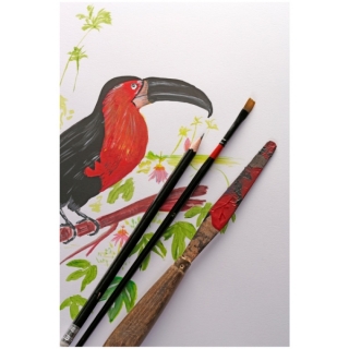 Альбом для смешанных техник Clairefontaine "Paint'ON", А5, 250 г/м2, склейка, 40 л.