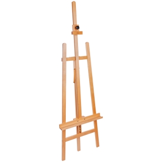 Мольберт напольный Лира Гамма "Студия", 54х82х159(224)см, бук