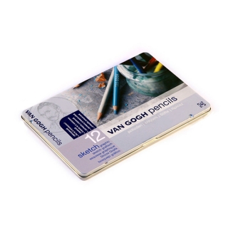 Набор чернографитных карандашей Royal Talens Van Gogh Sketch Graphic, 12 шт