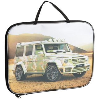 Папка с ручками А4 ArtSpace "Внедорожник", ткань-нейлон, 20мм