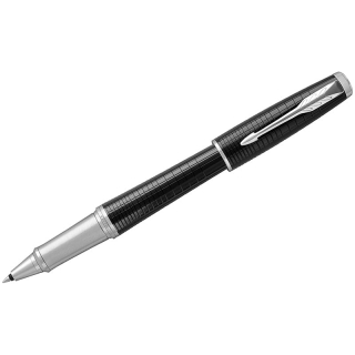 Ручка-роллер Parker "Urban Premium Ebony Metal CT" черная, 0,8мм, подарочная уп.