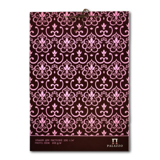 Альбом для пастелей «Фуксия» серия Palazzo Modern Лилия Холдинг, 200 г/кв.м, А3, 20 л