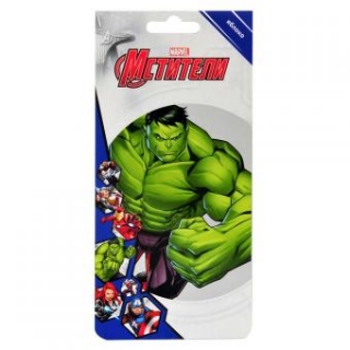 Ароматизатор автомобильный подвесной Marvel Халк Freshco, Яблоко