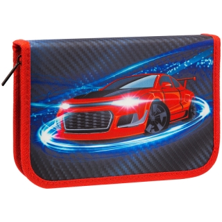 Пенал 1 отделение, 200*140*40 Berlingo "Carbon Car", полиэстер