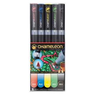 Набор маркеров Chameleon Primary Tones, основные цвета, 5 шт