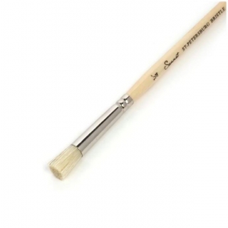 Трафаретные кисти Сонет, щетина, 6 мм и 16 мм